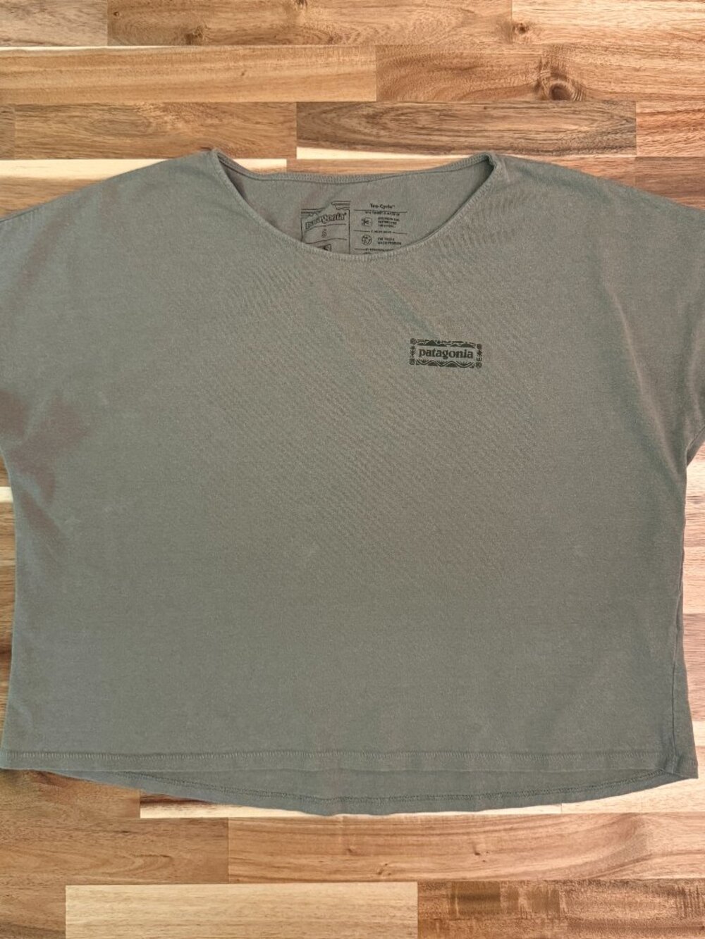 Patagonia Women's Relaxed Drop-Sleeve T-Shirt - Agave Green - Small